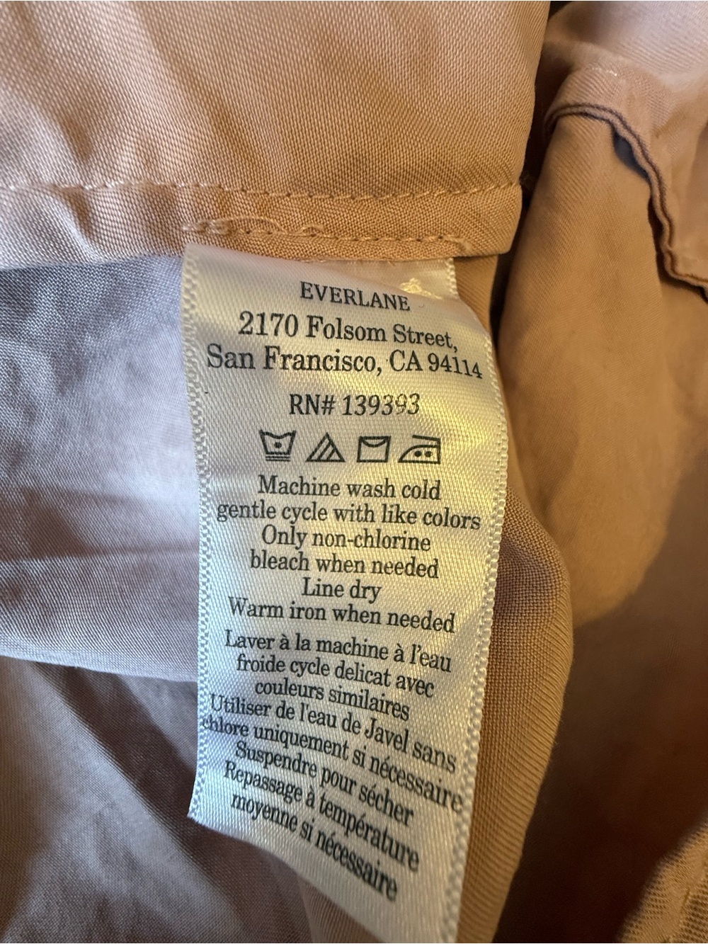 Everlane The Must-Have Shirtdress in Butterlite Dusty Rose Size M - Picture 6 of 7